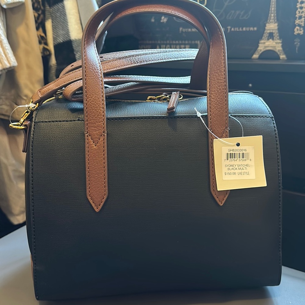 Fossil - Sydney Satchel Black-